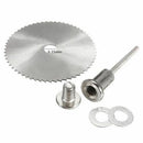 7pcs Circular Saw Mandrel Cutting Cutter Disc Blade Drill For Rotary Tools