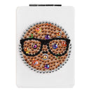 DIY Glasses Special Shaped Diamond Painting Mini Rectangle Makeup Mirror