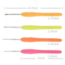 4Pcs/Set Small Sewing Needles Crochet Hooks Needles Knit Weave Craft Yarn S I6W6