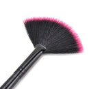 Fan Shape Makeup Cosmetic Brush Blending Highlighter Contour Face Powder  JR