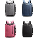New Business Bag 15.6-Inch Computer Bag Usb Charging Backpack Waterproof Tr T2M9