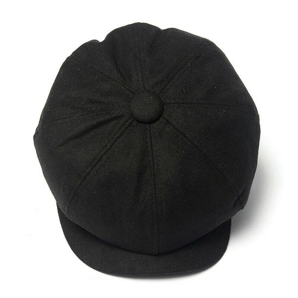 Men Retro Baker Boy Hat Newsboy Country Golf Sun Beret Cap H9F9