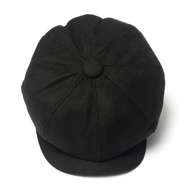 Men Retro Baker Boy Hat Newsboy Country Golf Sun Beret Cap H9F9