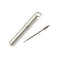 Pocket waterproof titanium alloy toothpick with holder outdoor traveling tool FT
