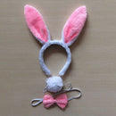 Halloween Christmas Costume Rabbit Bunny Ears Headband Cute Plush Hair Band  Z