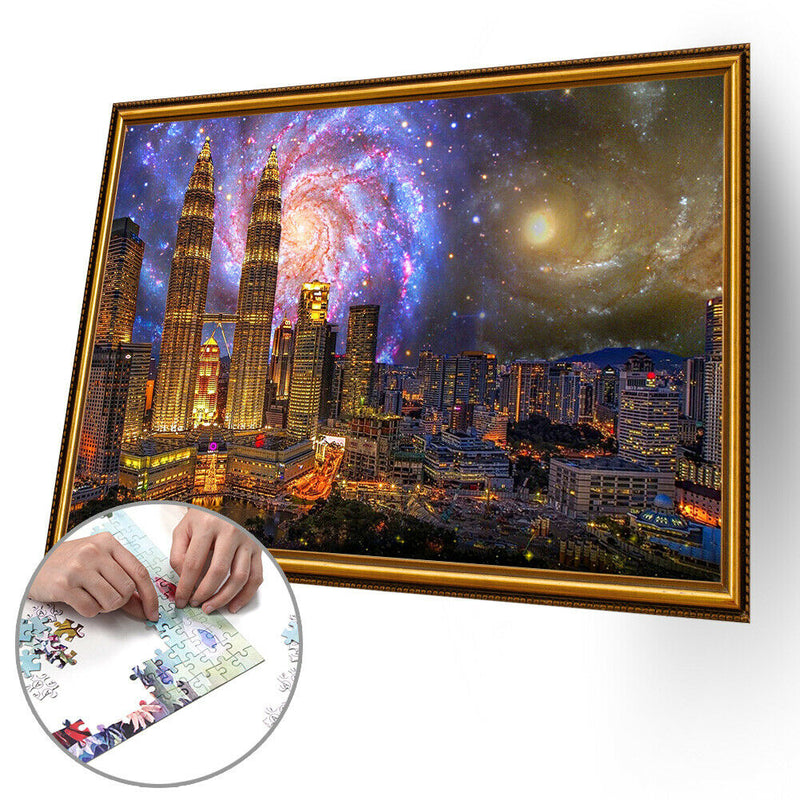 DIY Magic City Paper Puzzles 1000pcs for Adults Kids Jigsaw Picture Toys