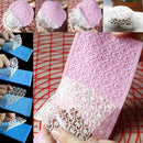 Lace Silicone Mold Mould Sugar Craft Fondant Mat Cake Decorating Baking  Z