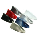 Universal Shark Fin Roof Antenna Aerial AM/FM Radio Signal Decor Car Trim Black