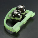Night Fishing Rod Tip fish Bite Alarm Alert Clip Bells Ring Glow Accessory x2