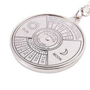 Perpetual Calendar Keyring Keychain Unique Metal Key Chain Ring 50 Years Ne U1G9