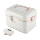 Household Portable Medicine Storage Box Comes with Alarm Clock to Remind Sm