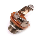 1/4" 6.35mm 2-Conductor Mono Chassis Guitar Jack Input Output Practical