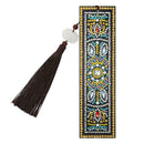 DIY Special Shaped Diamond Painting Leather Tassel Bookmark Crafts Gift (1)