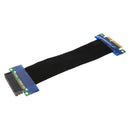 PCIe 4X Riser Card Adapter Flexible Extension Converter Cable 64Pin 15cm