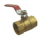 Female-3/4 BSP Thread Brass Ball Valve Shut Off Switch Faucet Lever Handle