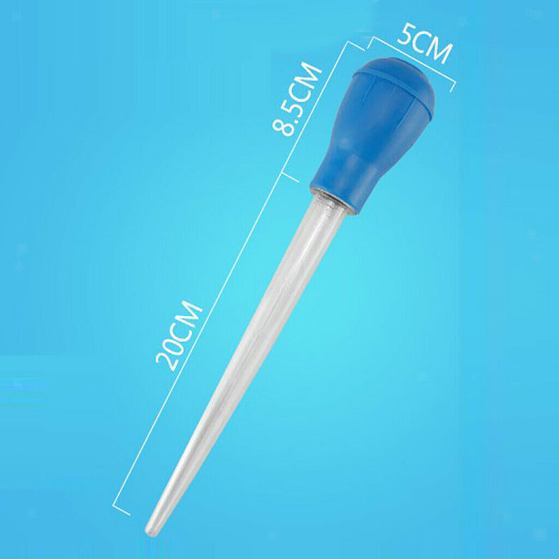 2 Pcs Aquarium Fish Tank Waste Remover Feeder Graduated Pipette Dropper 30ml