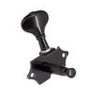 Guitar Open Gear Tuning Pegs Tuners Machine Heads 2R2L for Ukulele Black