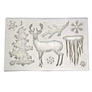 DIY Cake Decorating Tool Christmas tree elk snowflake Mould Sugarcraft Cook Z1U8