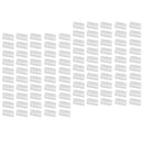 Adhesive Lip Adapter or Hanger for Earring Card Display ( 400pcs ) 2.5x3cm