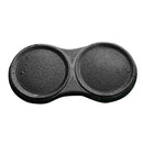 Black TLR bay 1 lens cap for Rollei Rolleiflex T 124 Minolta autocaord Supp J1I7