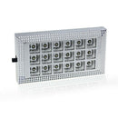 18LED White 12V DC Car Vehicle Interior Ceiling Auto Dome Roof Lamp Light Bu%!