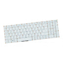 Russian laptop keyboard for Acer Aspire E5-772 V3-574G White Replacement