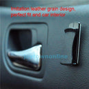 Multifunctional Card Glasses Ticket Car Clip Holder Black