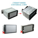 2Din Car Stereo Radio Fascia Dash Panel for Car Radio DVD Player Mounting Frame