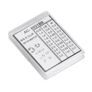 90PCS of 9 Sizes Chronograph Watch Pusher Button C-clip E Clip Circlip Ring
