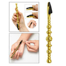 Bracelet Dressing Helper Jewelry for Anniversary Gift Woman Girl Golden
