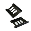 2.5" to 3.5" SSD Metal Adapter Mounting Bracket Hard Holder Drive For PC Ne U0Y0