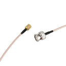 2PCS 39-inch SMA male to BNC Male Adapter Connector RF coaxial Pigtail cabl Z2B9