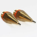 2Pcs 1Mm Aperture Diameter Hot Melt Glue Nozzle 1.0X40Mm Copper Nozzle With