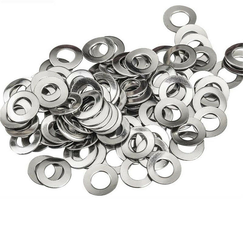 450pcs Aluminum Flat Washer Ring Gasket M6 M8 M10 M12 M14 M16 M18 M20 M22 M24