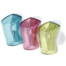 3x Toothbrush Holder Dustproof Wallmount Suction Cup Toothbrush Cover Rack Ca JR