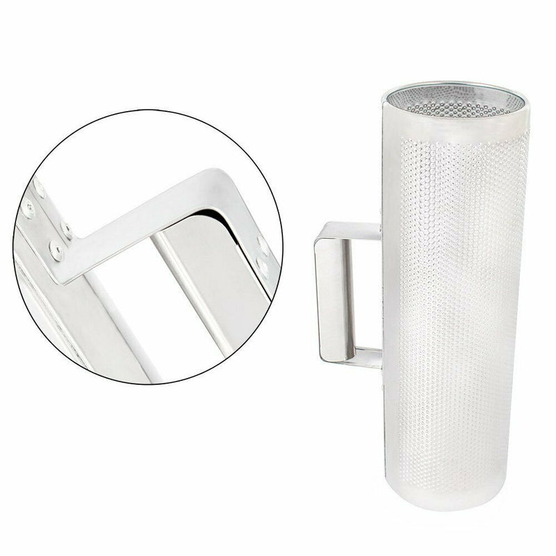 Metal Guiro Shaker, 12 inch x 4 inch Stainless Steel Guiro Instrument with