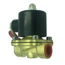 DC24V/AC220V 1/2'' Brass Electric Solenoid Valve Water Air Gas Normal Closed