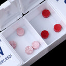 Illiteracy Weekly Pill Box Daily Organiser Medicine Tablet Storage Dispenser