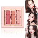3Color/Box Waterproof Matte Mini Liquid Lipstick Set Lasting Lip Gloss Cosm J6X0