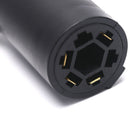 7 Way Round to 4 Pin Flat Blade Trailer Connector Plug Light Adapter RV Boat .