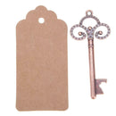 24pcs/set Champagne Wine Bottle Opener with Tags Party Wedding Supplies