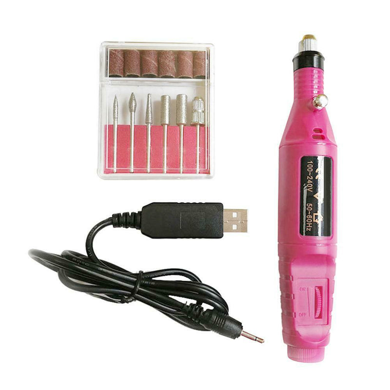 Professional Electric Nail Polisher Grinding Machine for Manicure Pedicure A