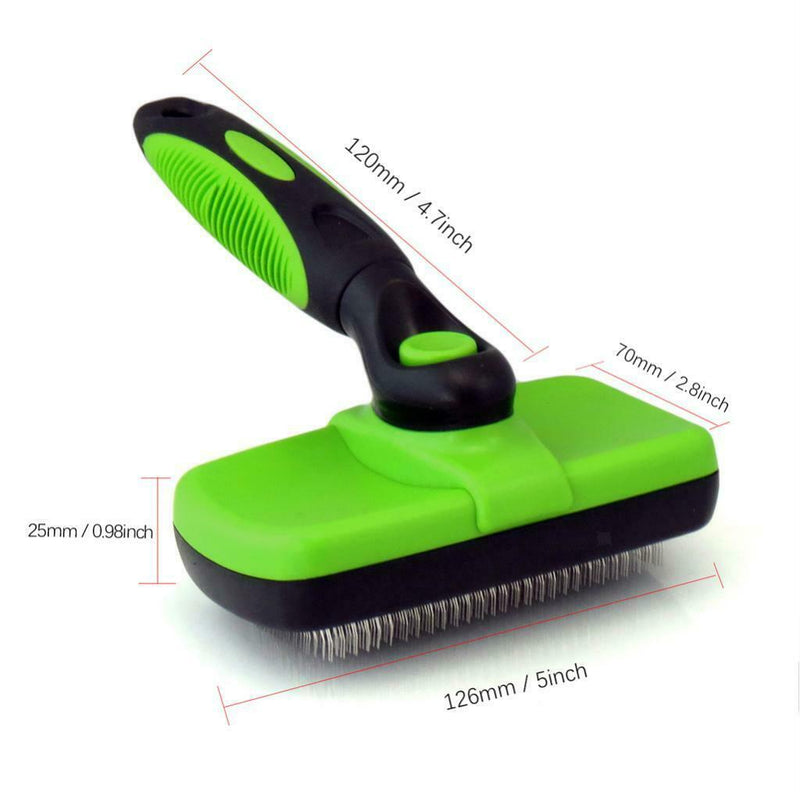 Pet Self Cleaning Slicker Brush Cat Dog Grooming Brushes Deshedding Tool