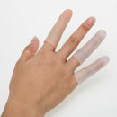 4Pcs Silicone Thumb Finger Tube Protector Sleeves Hand Care Pain Relief Skin