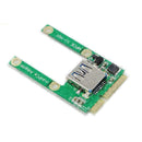 Mini PCI E to PCI Express Card Adapter Expansion Card disk For Notebook U X I0Y2