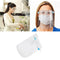 Inflatable Seat Spa Hot Tub Cushion Booster with Suction Cups and 4 Face Shield