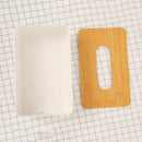 Wooden Cover Plastic Tissue Box Paper Holder Dispenser Organizer For Ho IFA