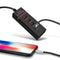 B38 4USB Travel Mobile Phone Charger 5V 3A Smart Charging Head (EU Plug)