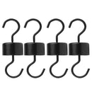 8pcs Yard Ant Moat Set S Hook Hummingbird Feeder 13cm Patio Cleaning Brush Iron