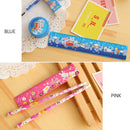 9in1 Learn Stationery Box Set Pencil Eraser Ruler Sharpener Kids Students Gift